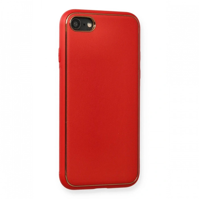 Newface iPhone 7 Kılıf Coco Deri Silikon Kapak