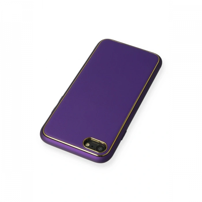 Newface iPhone 7 Kılıf Coco Deri Silikon Kapak