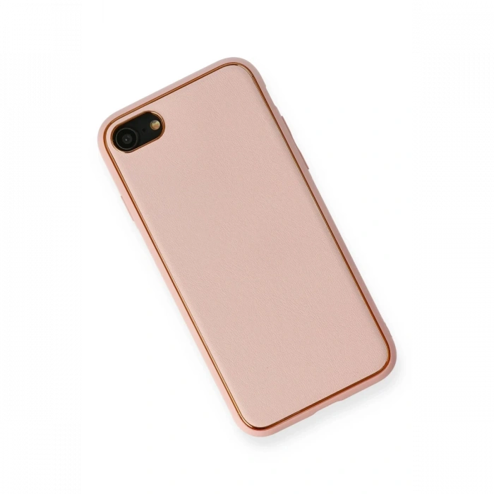 Newface iPhone 7 Kılıf Coco Deri Silikon Kapak
