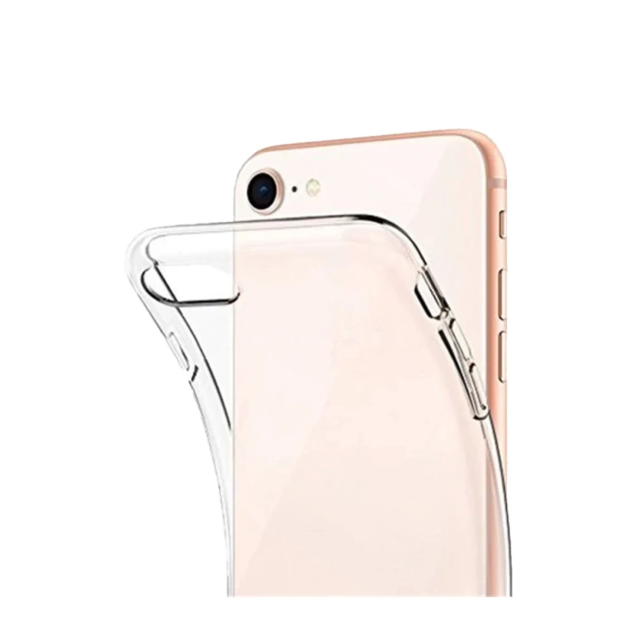 Newface iPhone 7 Kılıf Lüx Şeffaf Silikon