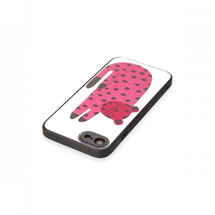 Newface iPhone 7 Kılıf Mirror Desenli Kapak