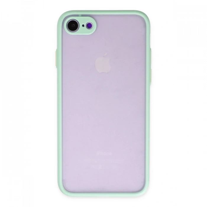 Newface iPhone 7 Kılıf Montreal Silikon Kapak - Turkuaz