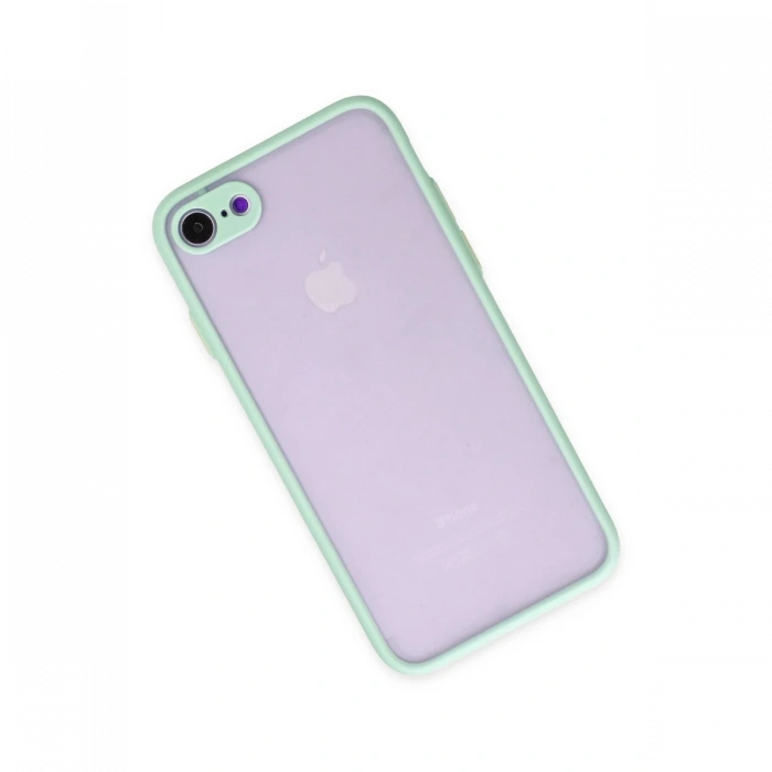 Newface iPhone 7 Kılıf Montreal Silikon Kapak - Turkuaz