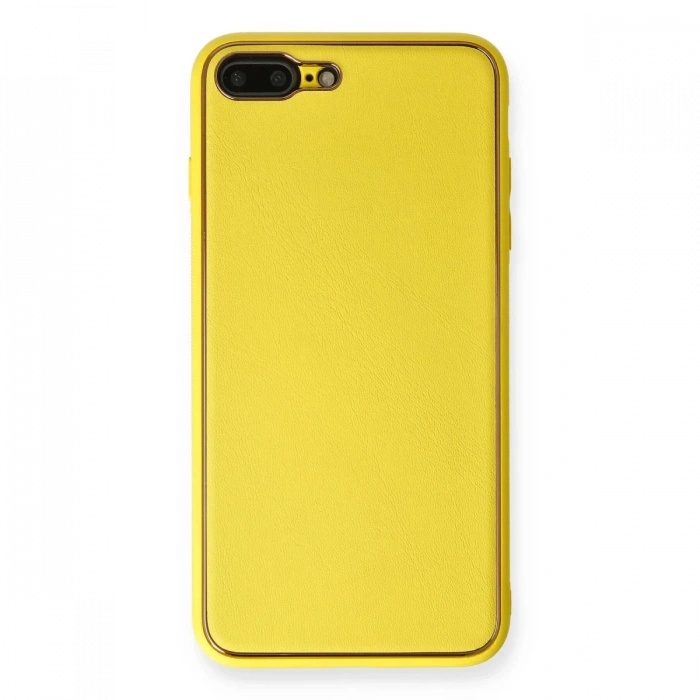 Newface iPhone 7 Plus Kılıf Coco Deri Silikon Kapak