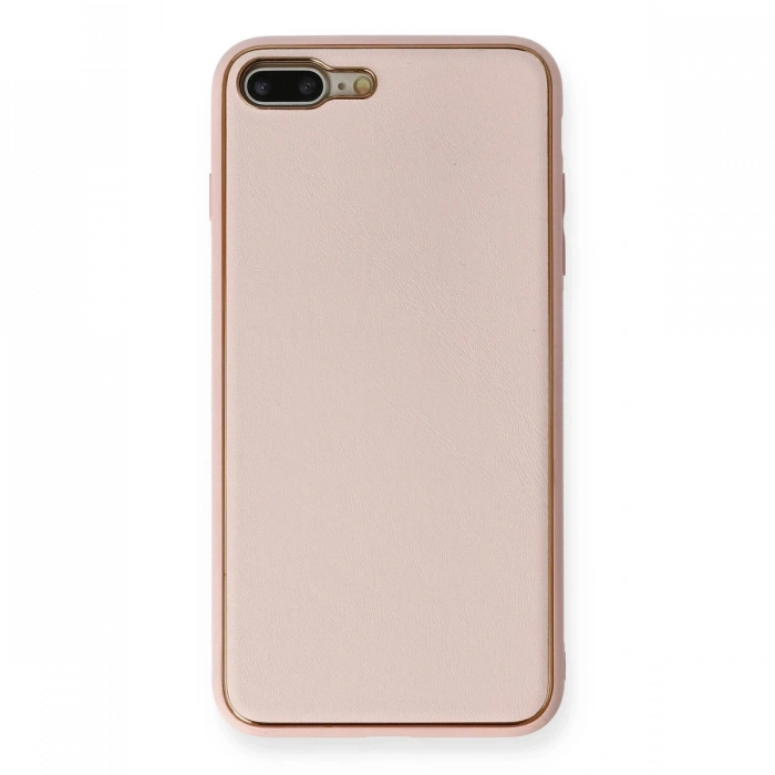 Newface iPhone 7 Plus Kılıf Coco Deri Silikon Kapak