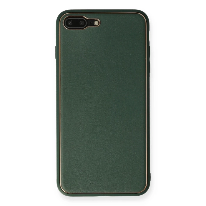 Newface iPhone 7 Plus Kılıf Coco Deri Silikon Kapak