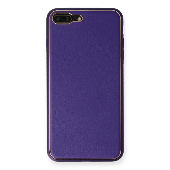 Newface iPhone 7 Plus Kılıf Coco Deri Silikon Kapak