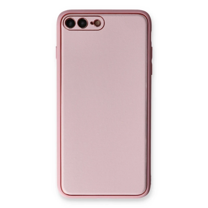 Newface iPhone 7 Plus Kılıf Coco Deri Silikon Kapak