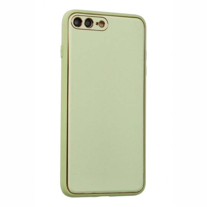 Newface iPhone 7 Plus Kılıf Coco Deri Silikon Kapak