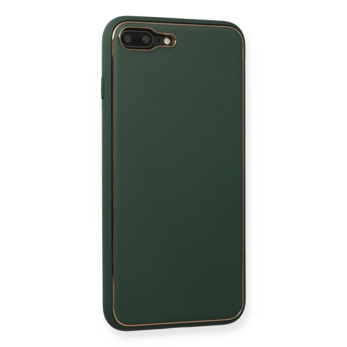 Newface iPhone 7 Plus Kılıf Coco Deri Silikon Kapak