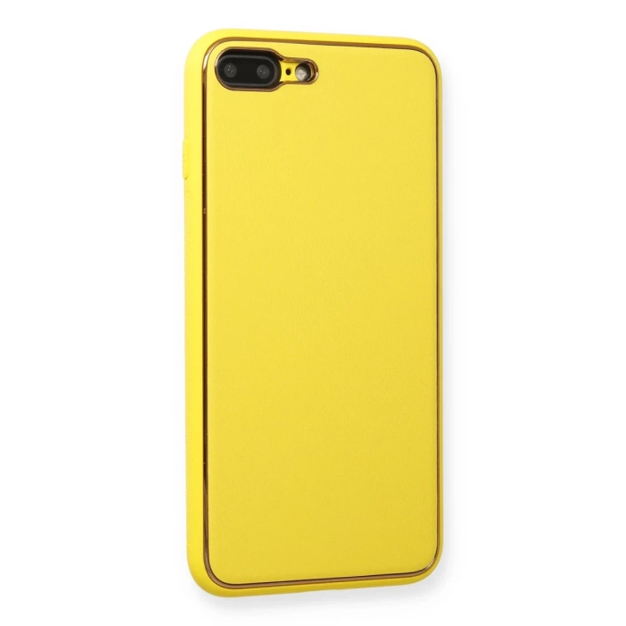 Newface iPhone 7 Plus Kılıf Coco Deri Silikon Kapak