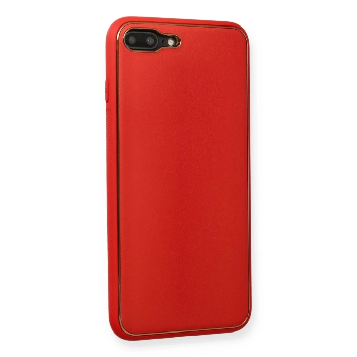 Newface iPhone 7 Plus Kılıf Coco Deri Silikon Kapak