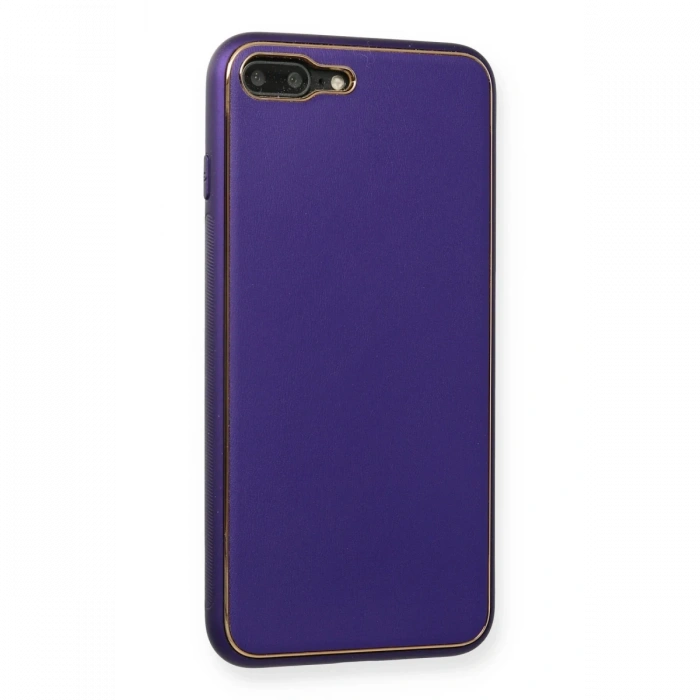 Newface iPhone 7 Plus Kılıf Coco Deri Silikon Kapak
