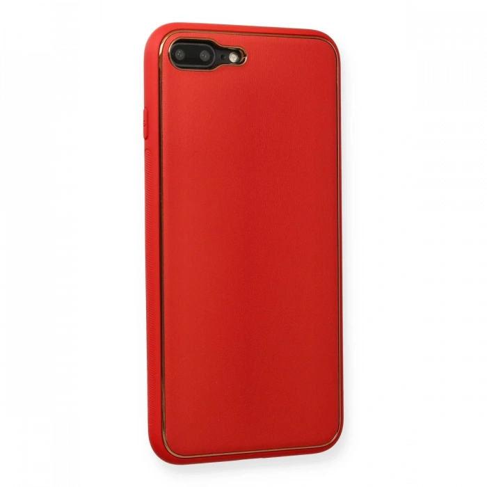 Newface iPhone 7 Plus Kılıf Coco Deri Silikon Kapak