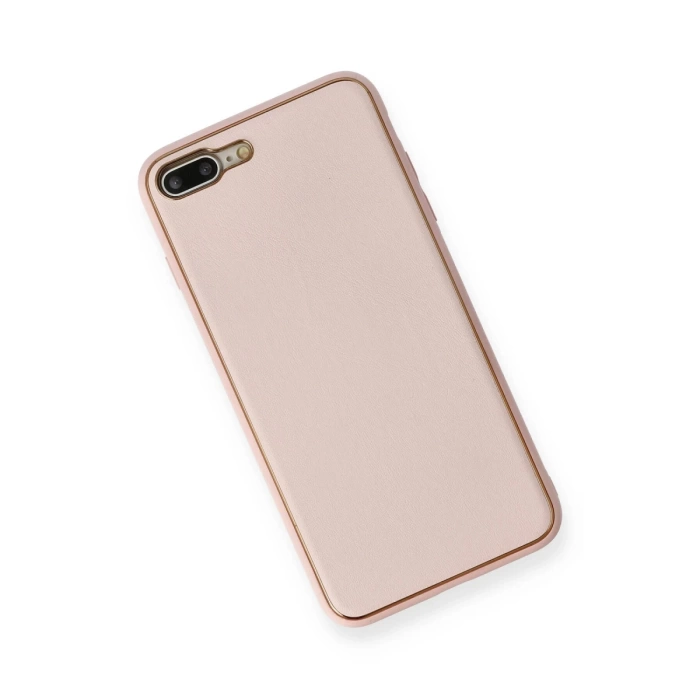 Newface iPhone 7 Plus Kılıf Coco Deri Silikon Kapak