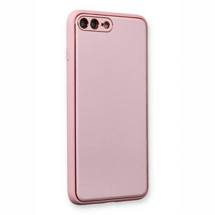Newface iPhone 7 Plus Kılıf Coco Deri Silikon Kapak
