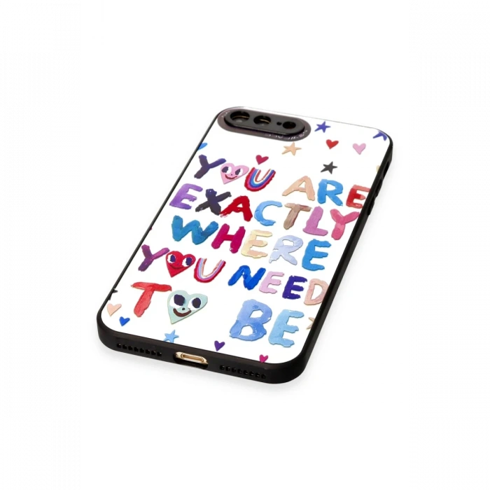 Newface iPhone 7 Plus Kılıf Mirror Desenli Kapak