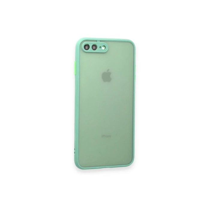 Newface iPhone 7 Plus Kılıf Montreal Silikon Kapak - Turkuaz