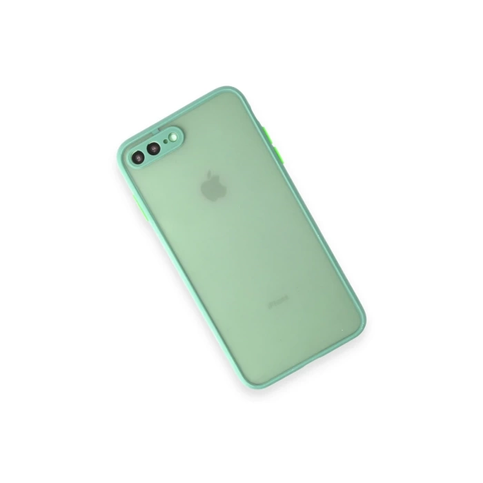 Newface iPhone 7 Plus Kılıf Montreal Silikon Kapak - Turkuaz