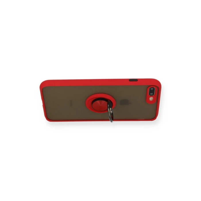 Newface iPhone 7 Plus Kılıf Montreal Yüzüklü Silikon Kapak