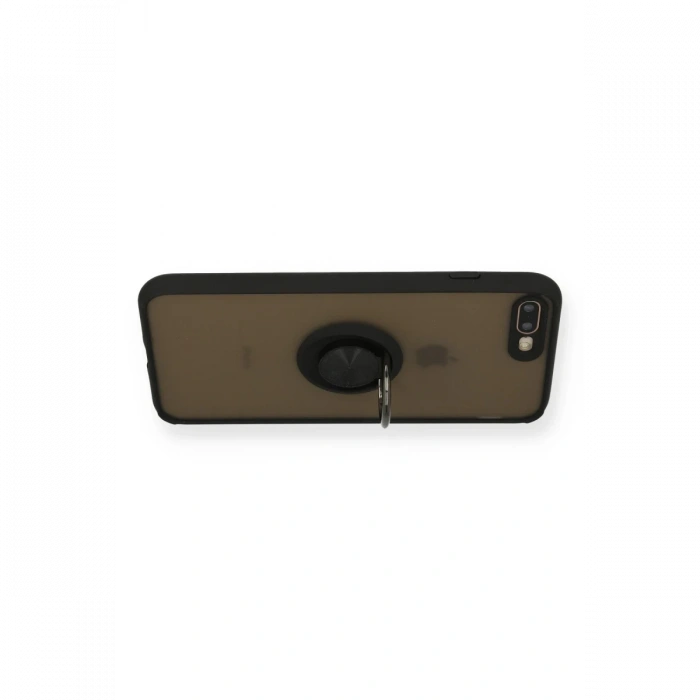 Newface iPhone 7 Plus Kılıf Montreal Yüzüklü Silikon Kapak