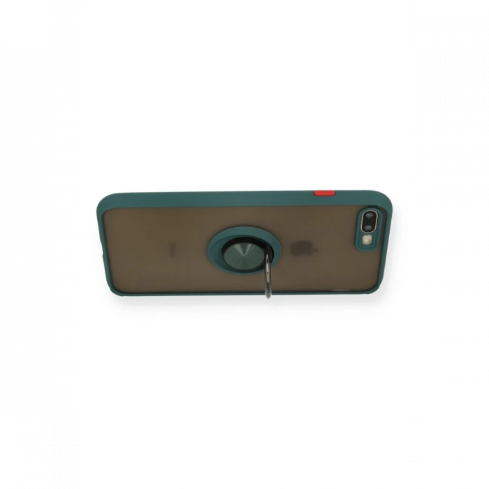 Newface iPhone 7 Plus Kılıf Montreal Yüzüklü Silikon Kapak