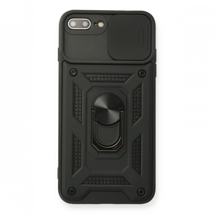 Newface iPhone 7 Plus Kılıf Pars Lens Yüzüklü Silikon