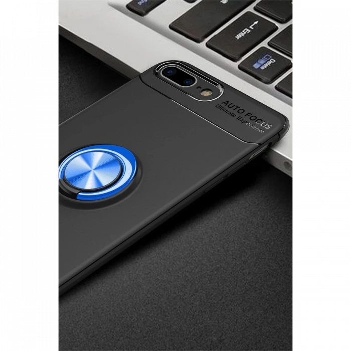 Newface iPhone 7 Plus Kılıf Range Yüzüklü Silikon