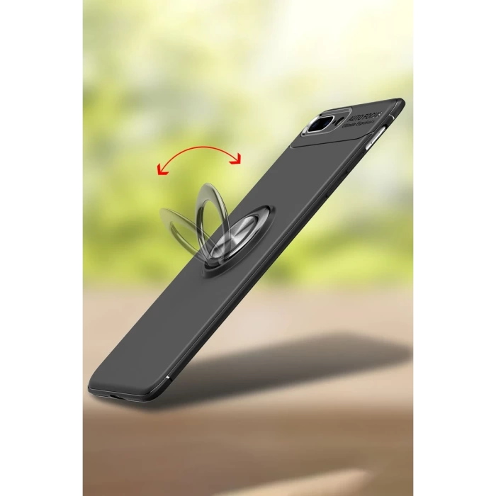 Newface iPhone 7 Plus Kılıf Range Yüzüklü Silikon