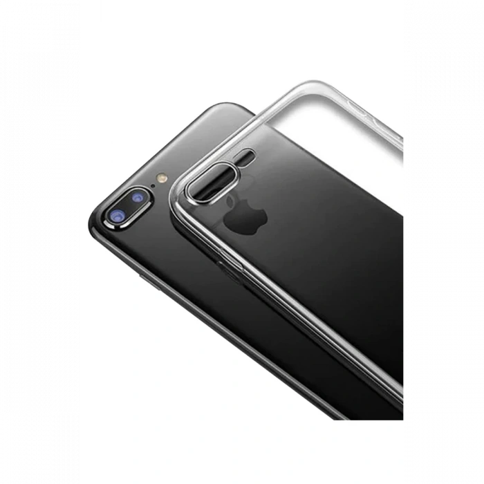 Newface iPhone 8 Plus Kılıf Lüx Şeffaf Silikon