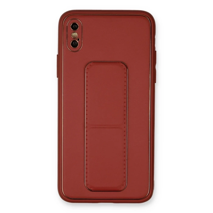Newface iPhone X Kılıf Coco Deri Standlı Kapak