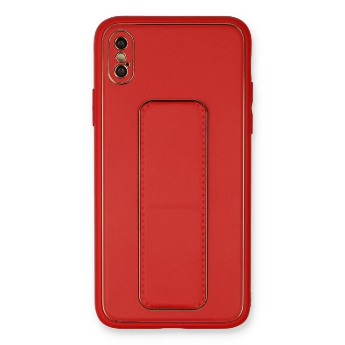 Newface iPhone X Kılıf Coco Deri Standlı Kapak