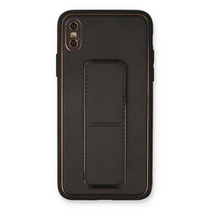Newface iPhone X Kılıf Coco Deri Standlı Kapak