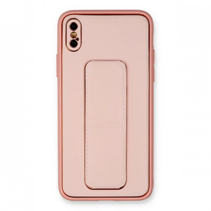 Newface iPhone X Kılıf Coco Deri Standlı Kapak