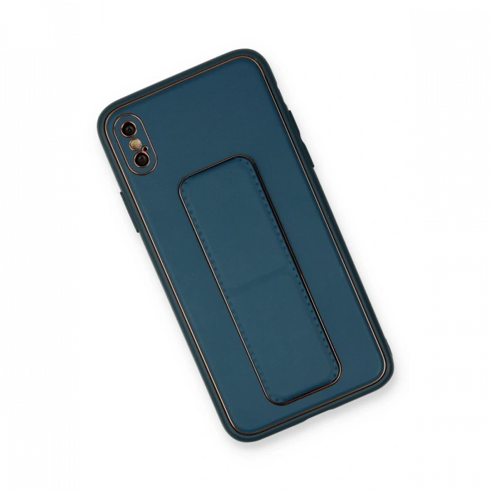 Newface iPhone X Kılıf Coco Deri Standlı Kapak
