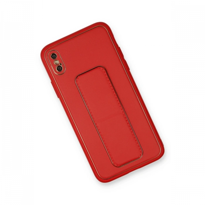 Newface iPhone X Kılıf Coco Deri Standlı Kapak