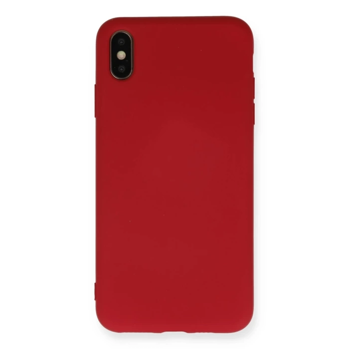 Newface iPhone X Kılıf Nano içi Kadife Silikon