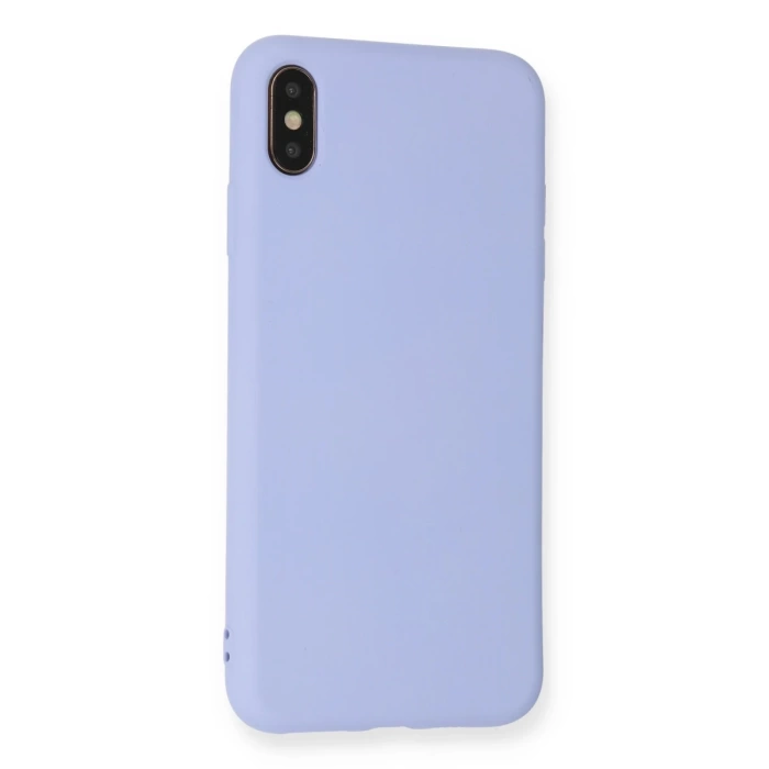 Newface iPhone X Kılıf Nano içi Kadife Silikon