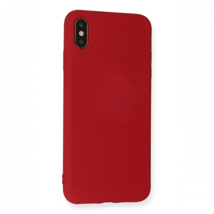Newface iPhone X Kılıf Nano içi Kadife Silikon