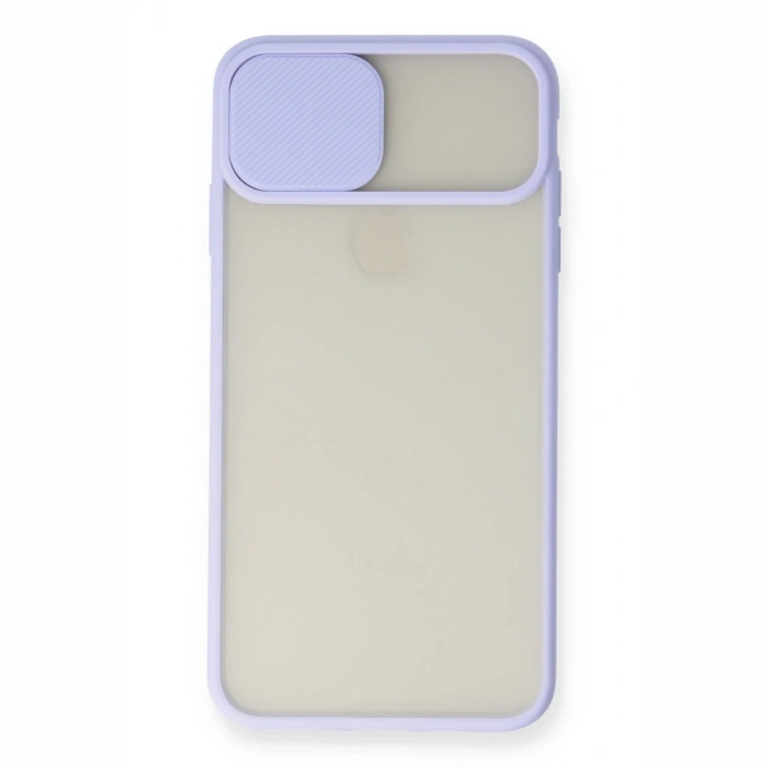 Newface iPhone X Kılıf Palm Buzlu Kamera Sürgülü Silikon