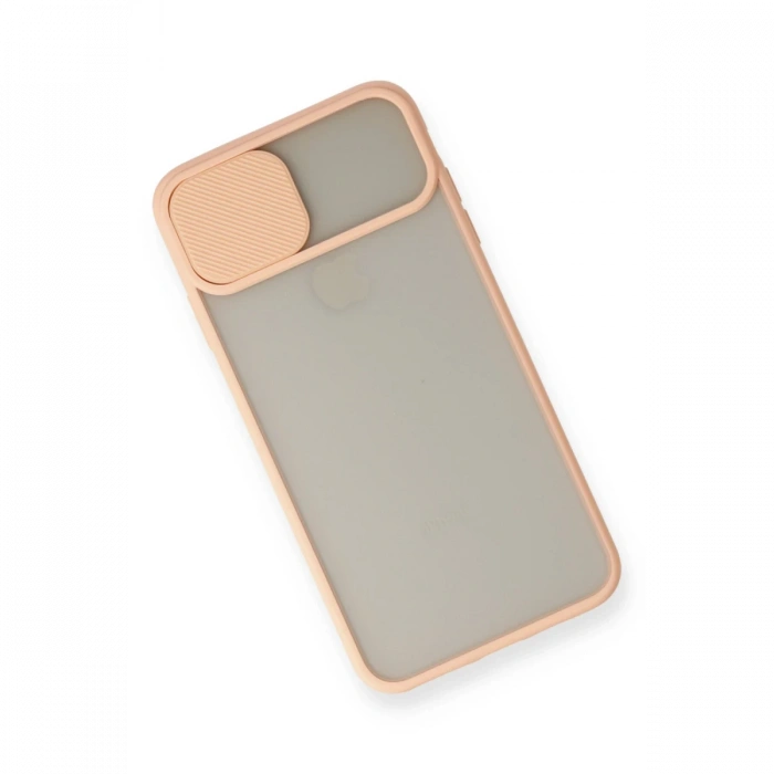 Newface iPhone X Kılıf Palm Buzlu Kamera Sürgülü Silikon