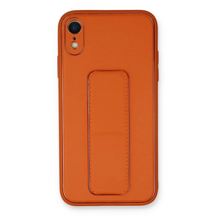 Newface iPhone XR Kılıf Coco Deri Standlı Kapak