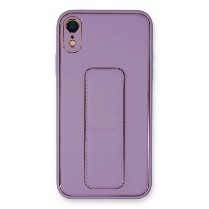Newface iPhone XR Kılıf Coco Deri Standlı Kapak