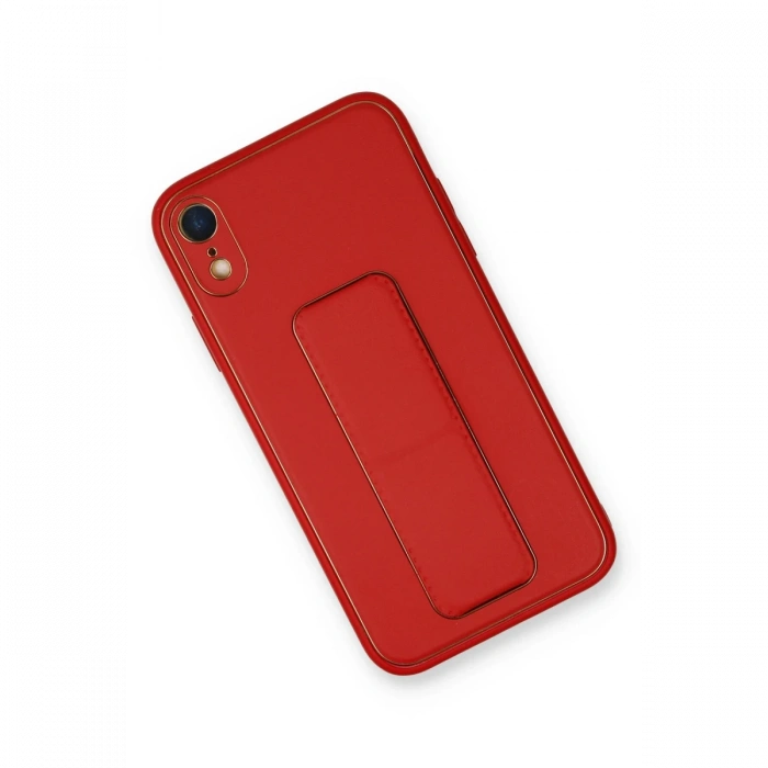 Newface iPhone XR Kılıf Coco Deri Standlı Kapak