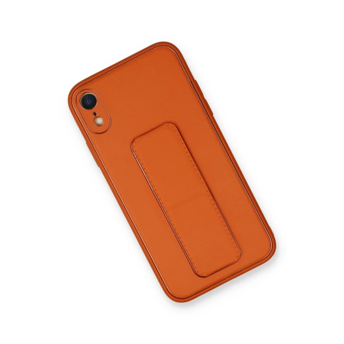 Newface iPhone XR Kılıf Coco Deri Standlı Kapak