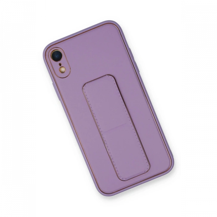 Newface iPhone XR Kılıf Coco Deri Standlı Kapak