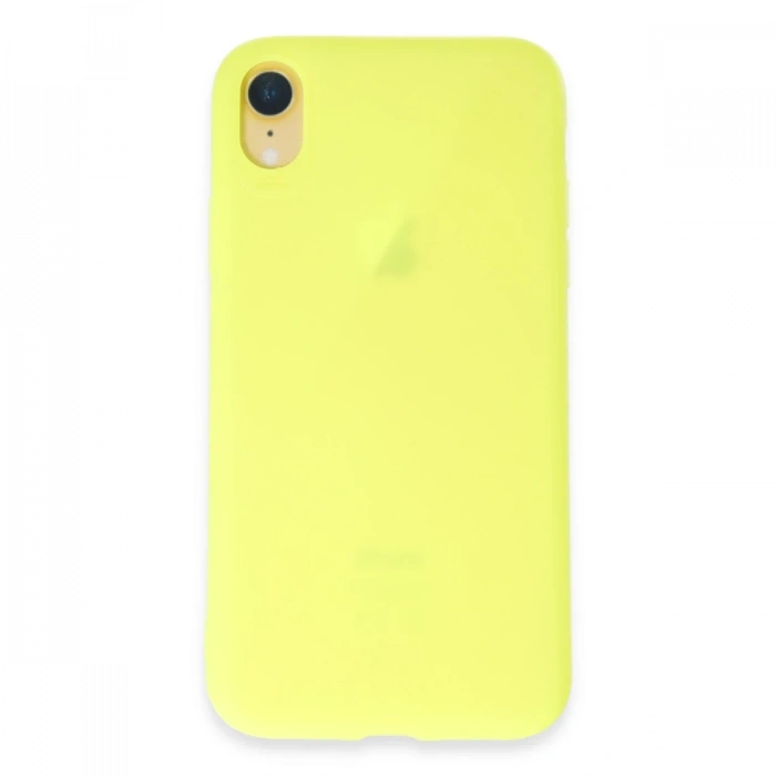 Newface iPhone XR Kılıf First Silikon