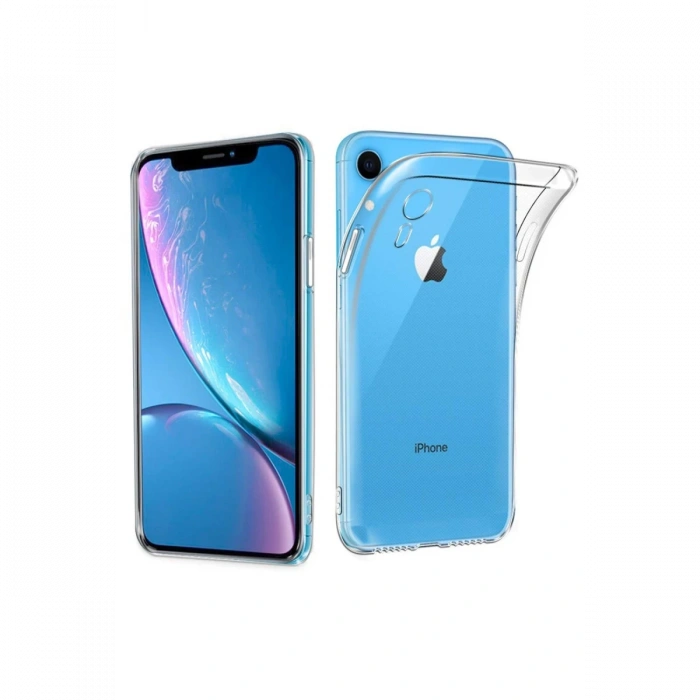 Newface iPhone XR Kılıf Lüx Şeffaf Silikon
