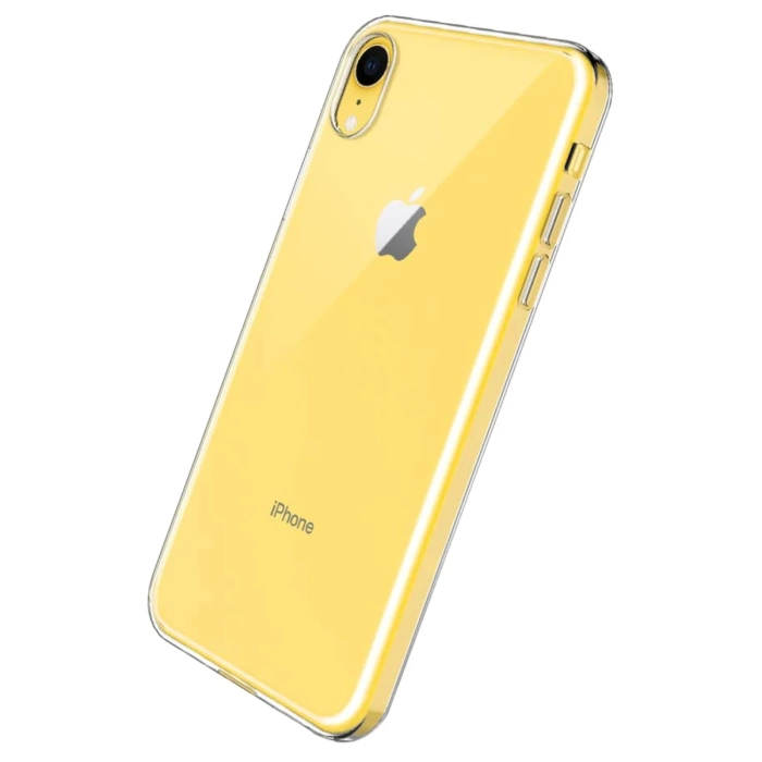 Newface iPhone XR Kılıf Lüx Şeffaf Silikon