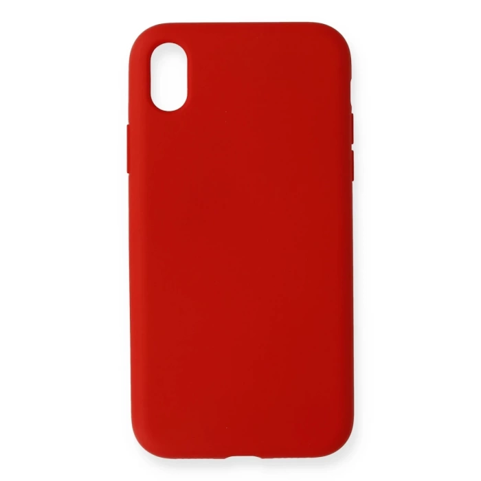 Newface iPhone XR Kılıf Nano içi Kadife Silikon